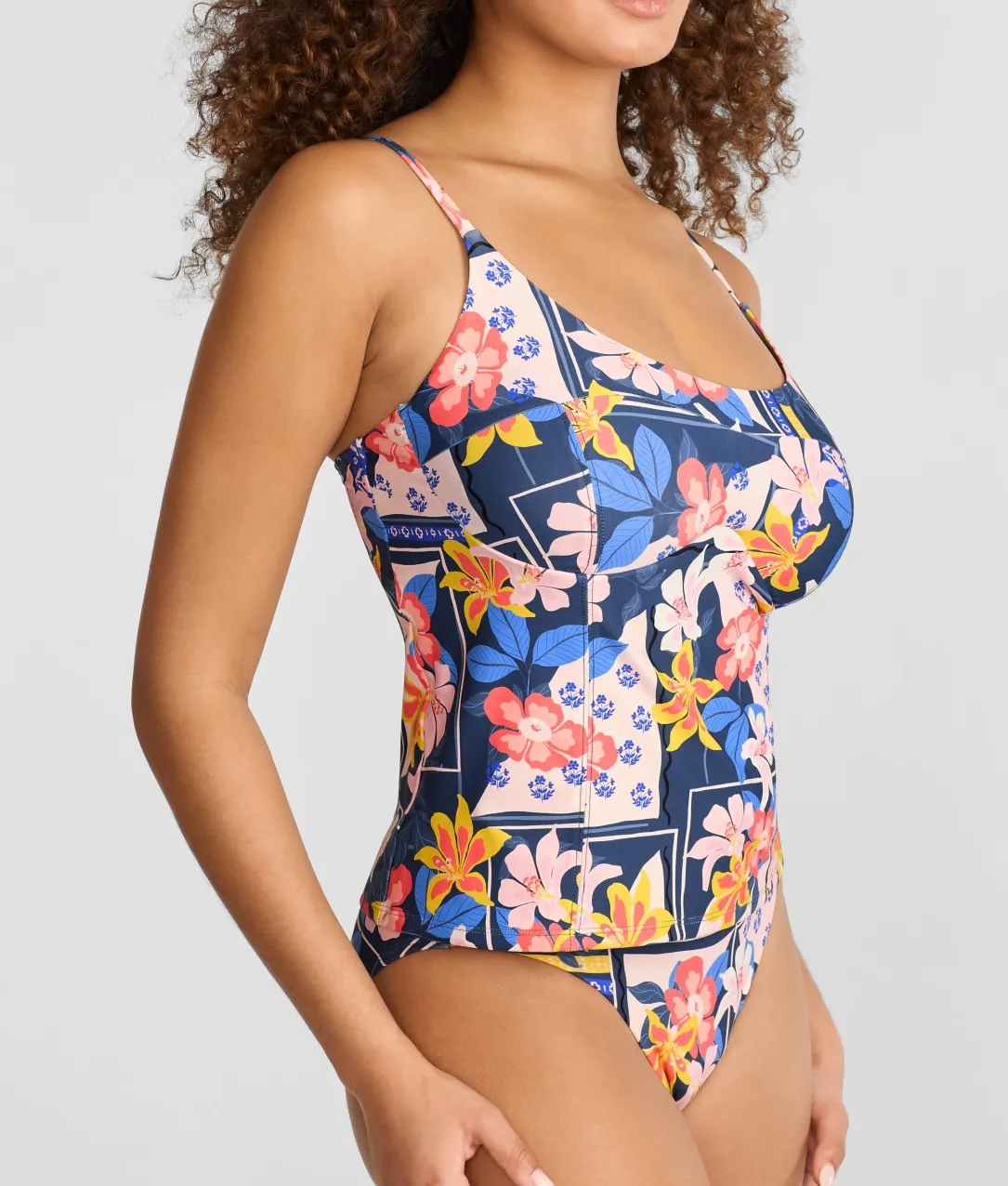 Longline Underwire Tankini Top