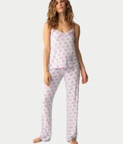 Lovely Dreams Modal Knit Pajama Set