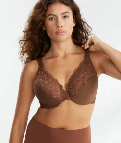 Low Cut WonderWire Lace Bra