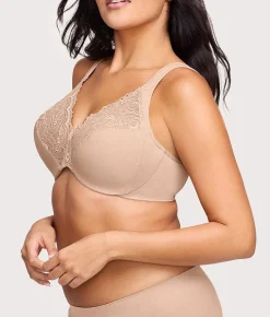 Low Cut WonderWire Lace Bra