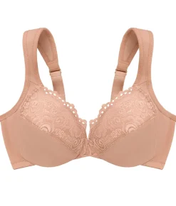 Low Cut WonderWire Lace Bra