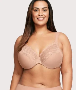 Low Cut WonderWire Lace Bra