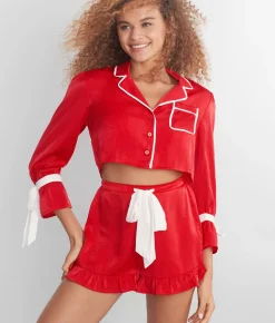 Luna Aurora Woven Short Pajama Set