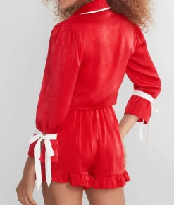Luna Aurora Woven Short Pajama Set