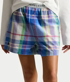 Madras Plaid Woven Boxer