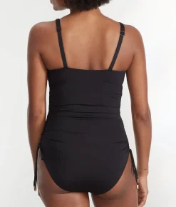 Maternity Adjustable Side Tie One-Piece