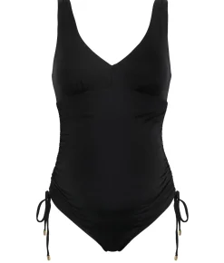 Maternity Adjustable Side Tie One-Piece