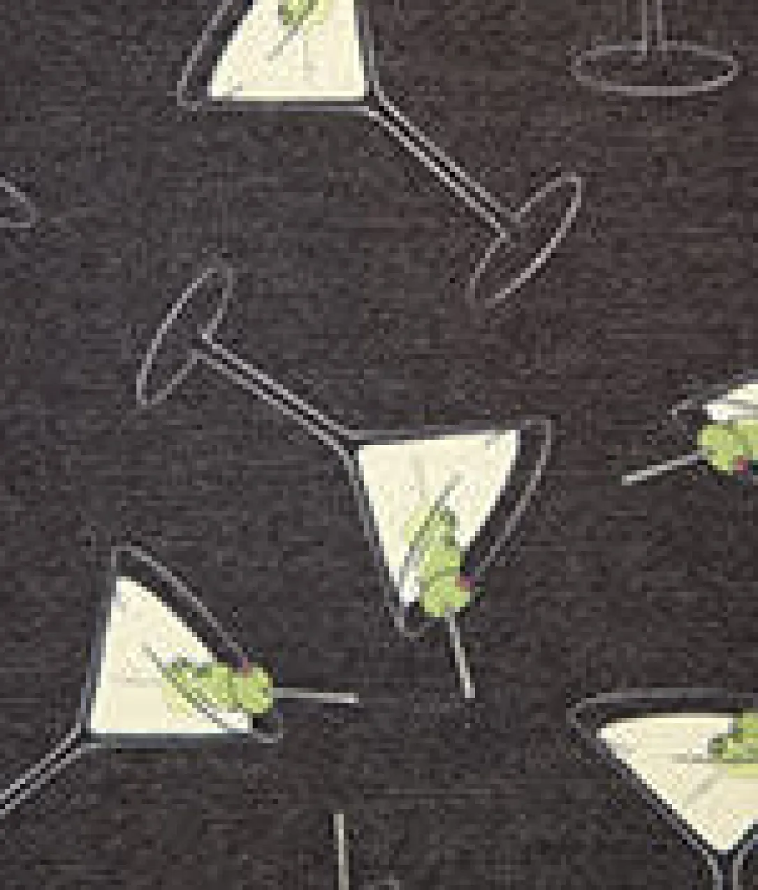 Merrier With A Martini Knit Pajama Set
