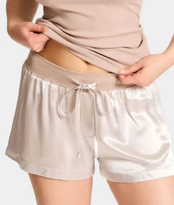 Mikel Satin Sleep Boxer Shorts