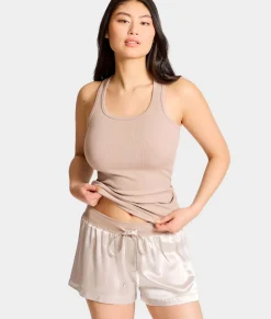 Mikel Satin Sleep Boxer Shorts