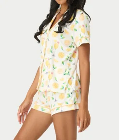 Mimosa Me Drink 3-Piece Knit Pajama Set