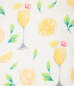 Mimosa Me Drink 3-Piece Knit Pajama Set