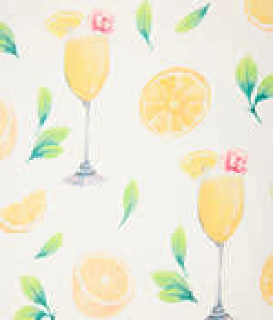 Mimosa Me Drink 3-Piece Knit Pajama Set