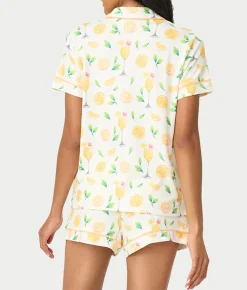 Mimosa Me Drink 3-Piece Knit Pajama Set