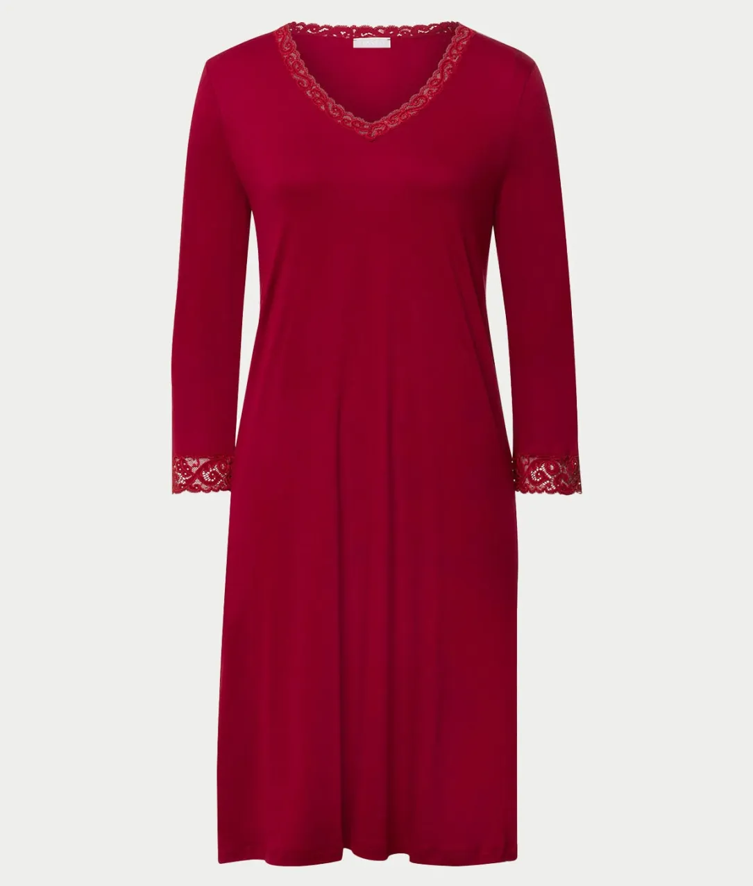 Moments Lace Trim Cotton Nightgown