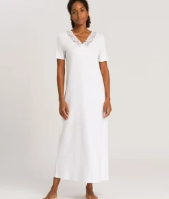 Moments Lace Trim Cotton Nightgown