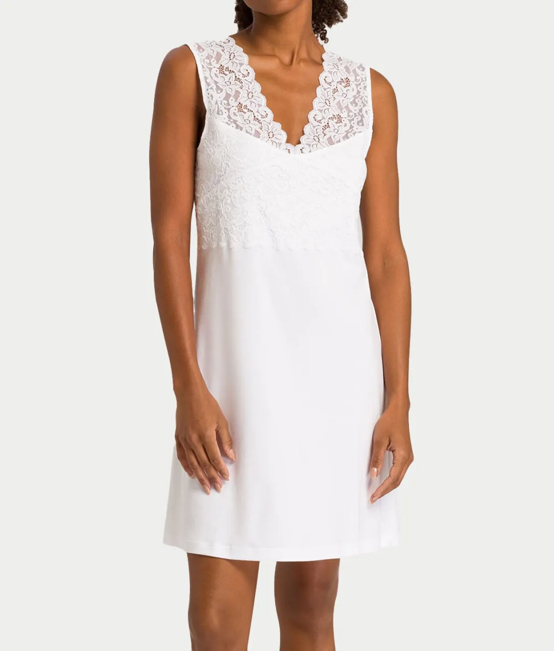 Moments V-Neck Cotton Tank Nightgown