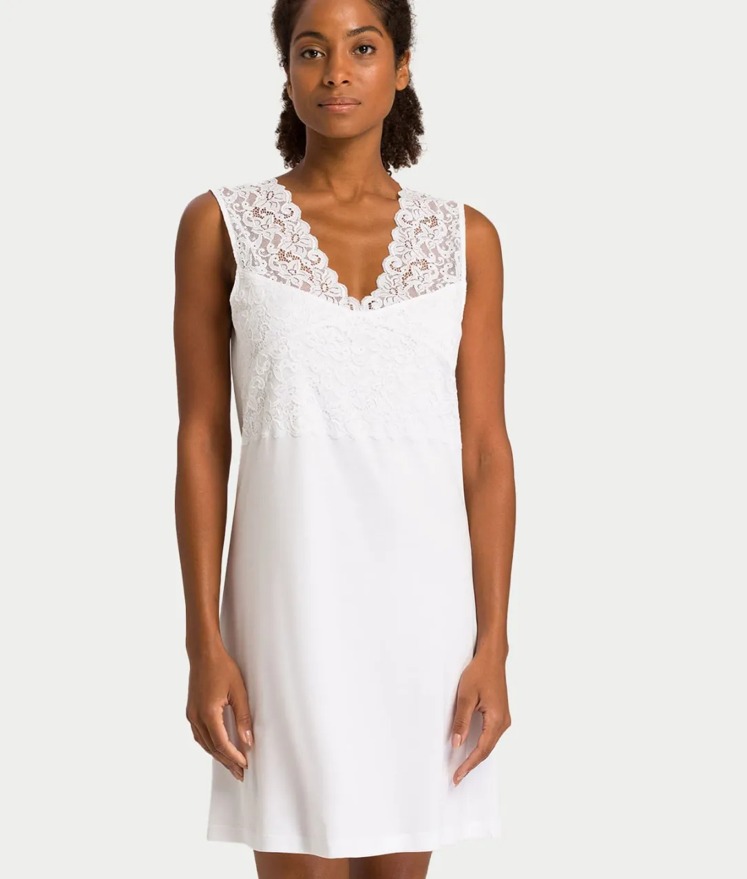 Moments V-Neck Cotton Tank Nightgown