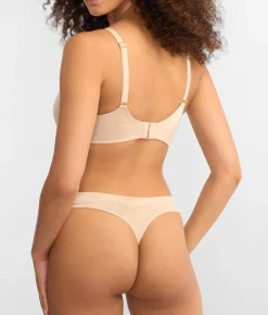 Monogram Mesh Thong