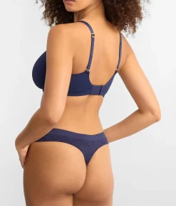 Monogram Mesh Thong