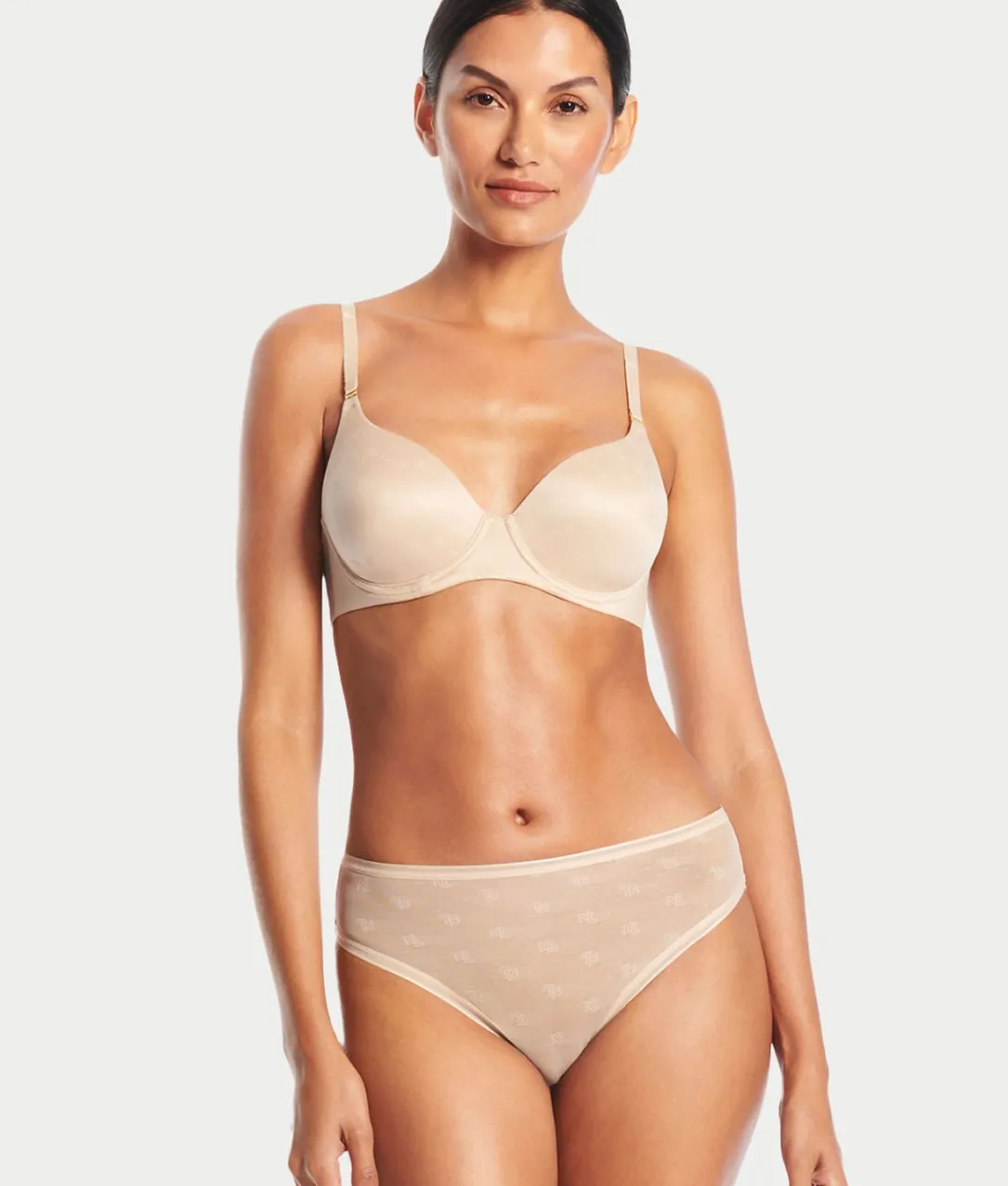 Monogram Sheer High-Waist Bikini