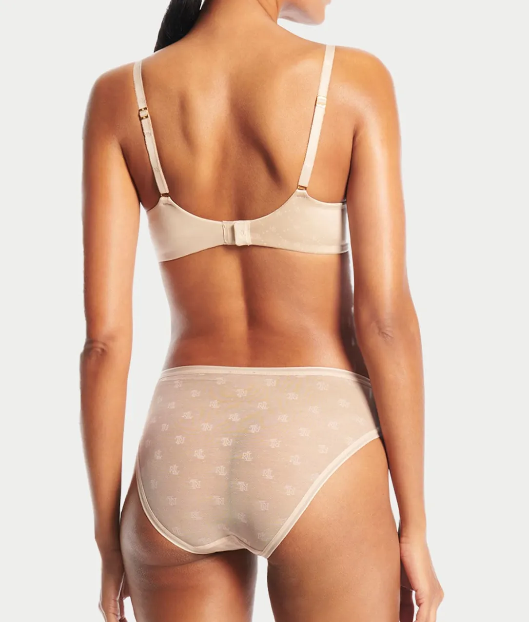 Monogram Sheer High-Waist Bikini