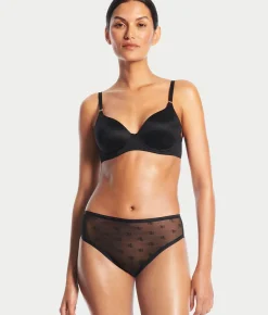 Monogram Sheer High-Waist Bikini