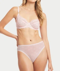 Monogram Sheer High-Waist Bikini