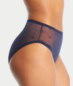 Monogram Sheer High-Waist Bikini