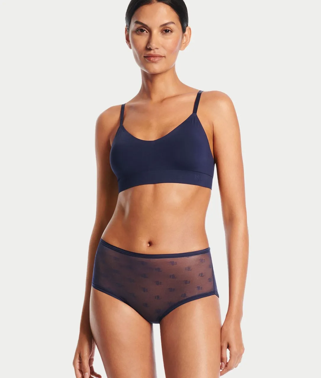 Monogram Sheer Modern Brief