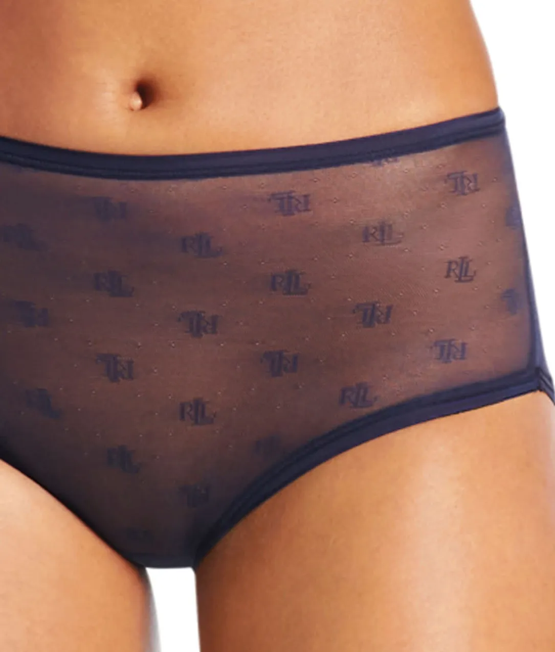 Monogram Sheer Modern Brief