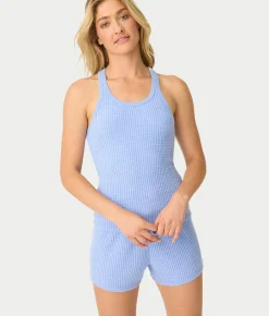 Morning Waffles Solid Knit Pajama Set