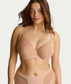 Muse Sheer Mesh Plunge Bra
