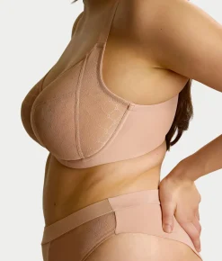 Muse Sheer Mesh Plunge Bra
