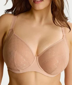 Muse Sheer Mesh Plunge Bra
