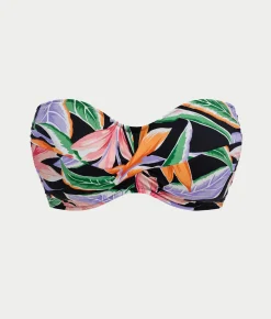 Mykonos Cove Bandeau Bikini Top