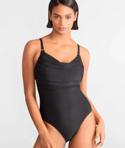 Mykonos Cowl Neck Control Underwire One-Piece Swimsuit