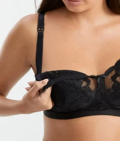 Naomi Stretch Lace Wireless Nursing Bra