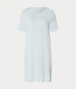 Natural Elegance Round Neck Nightgown