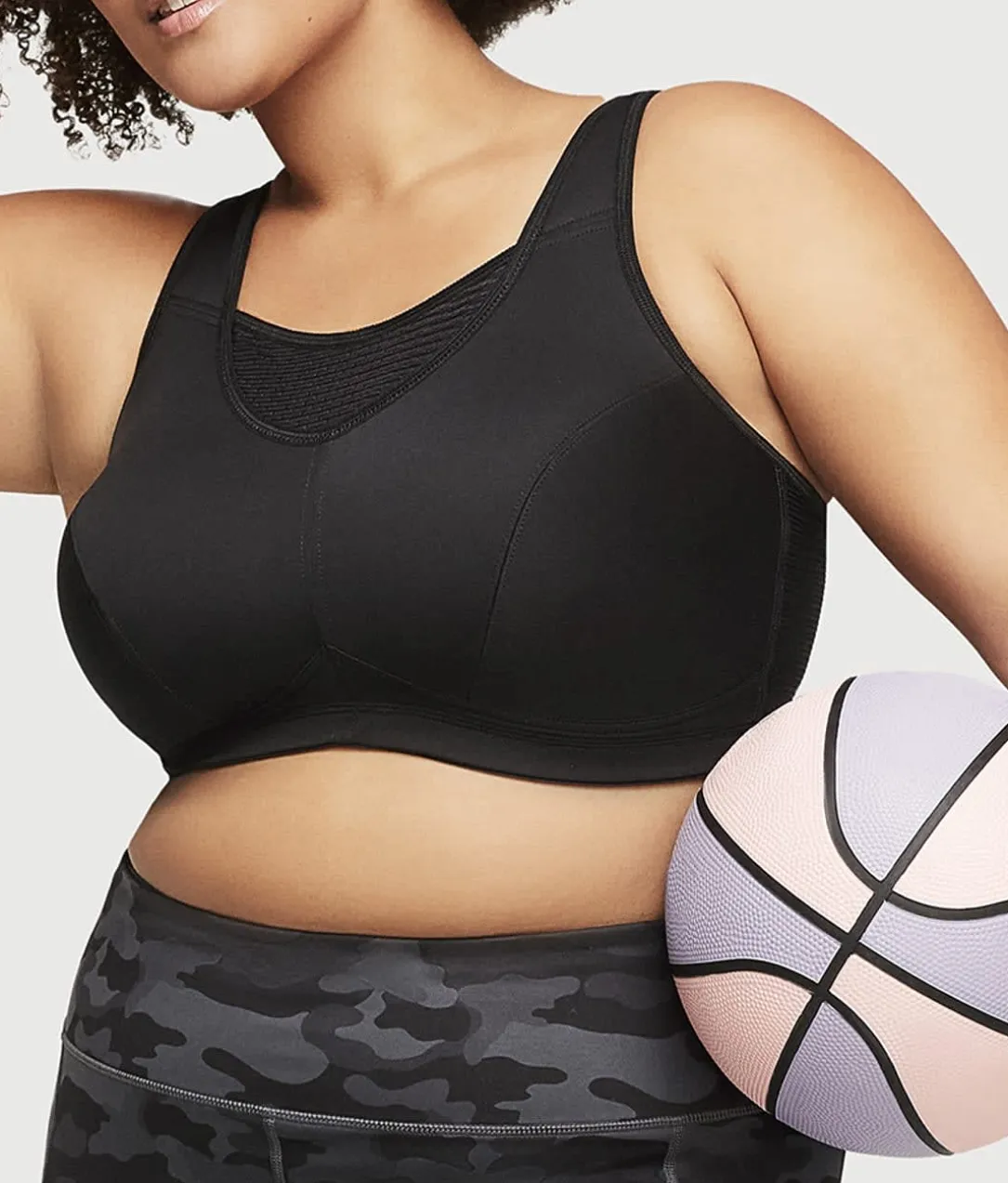 No-Bounce Cami Elite Wire-Free Sports Bra