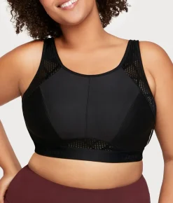 No-Sweat Mesh Wire-Free Sports Bra