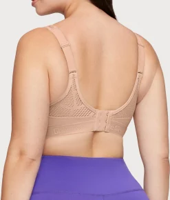 No-Sweat Mesh Wire-Free Sports Bra