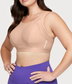 No-Sweat Mesh Wire-Free Sports Bra
