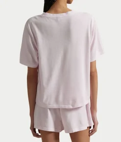 Oxford Knit Pajama Shorts Set
