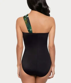 Palmetto Goddess Underwire One-Piece Swimsuit