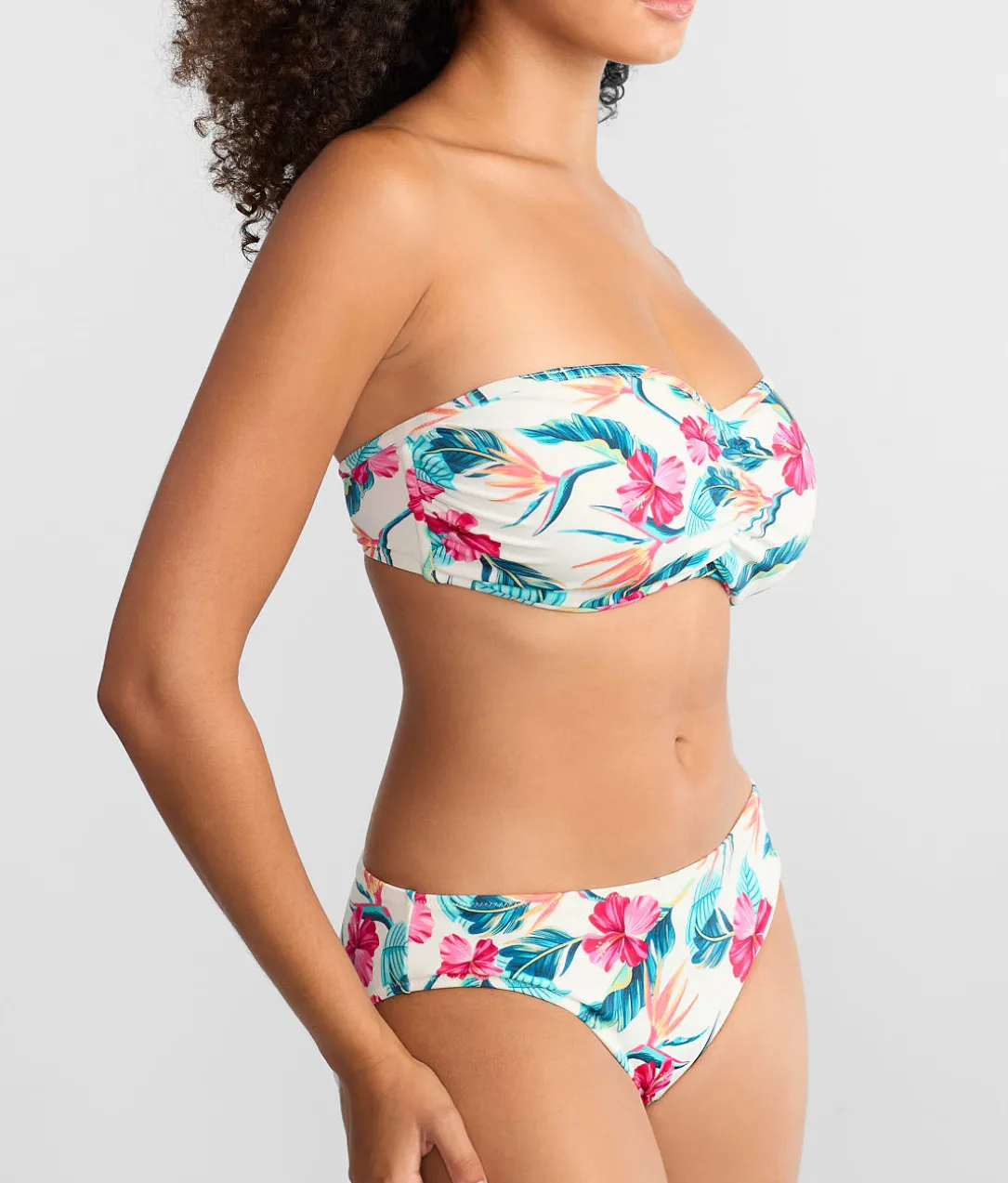 Palm Paradise Bandeau Bikini Top