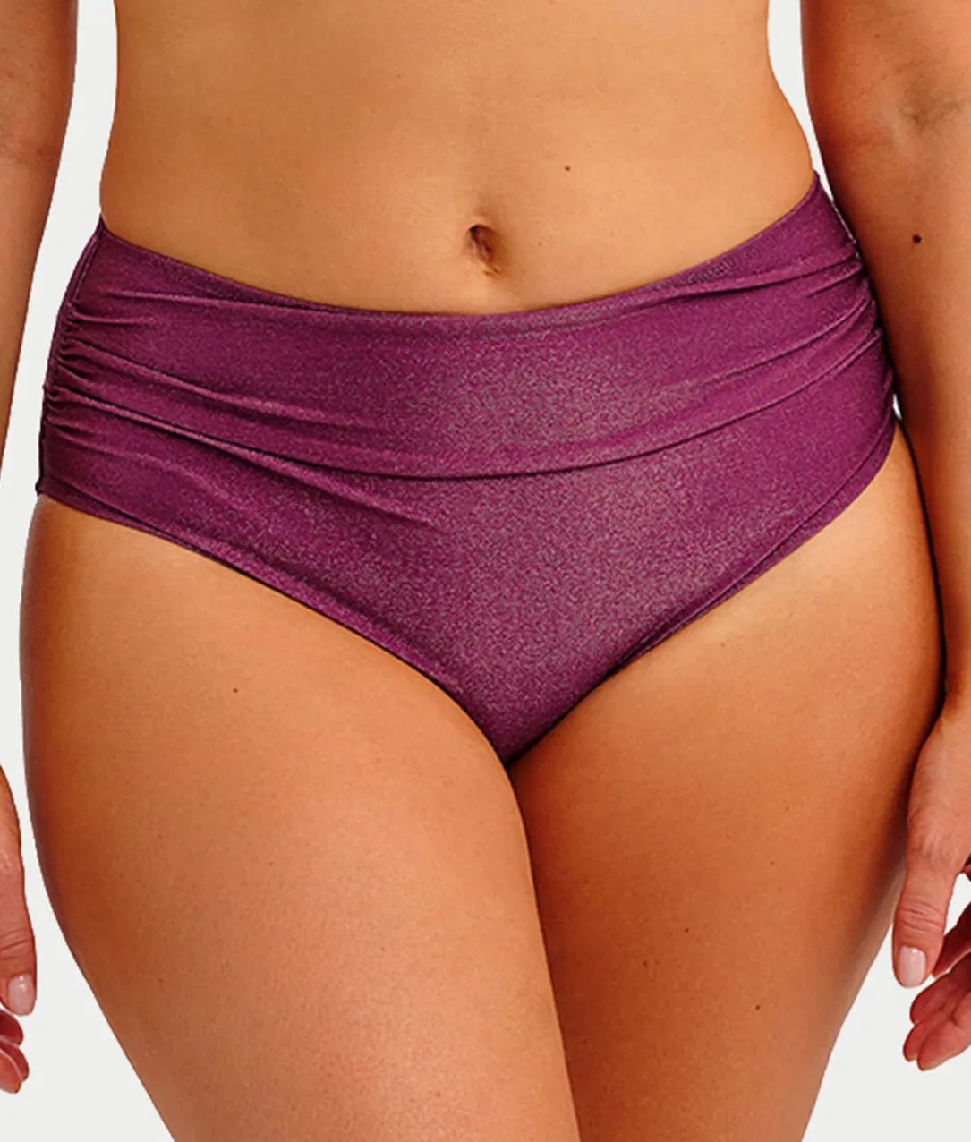 Paros Coast High-Waist Bikini Bottom