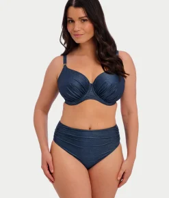 Paros Coast High-Waist Bikini Bottom