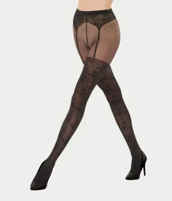 Passion Flower Tights
