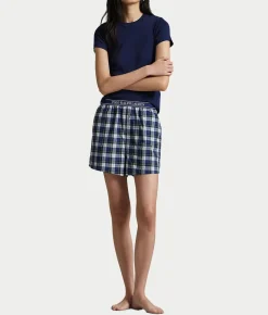 Plaid Woven Boxer
